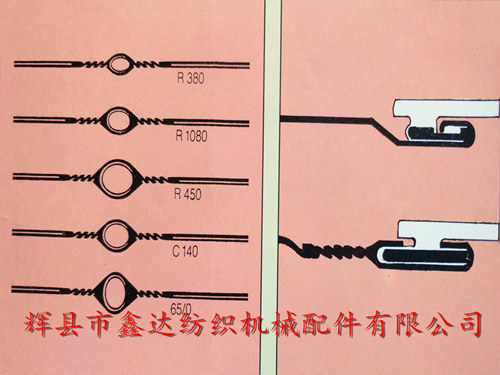鋼絲綜、尼龍包覆綜絲、特種鋼絲綜、翻邊綜眼鋼絲綜型號與規(guī)格的詳細說明